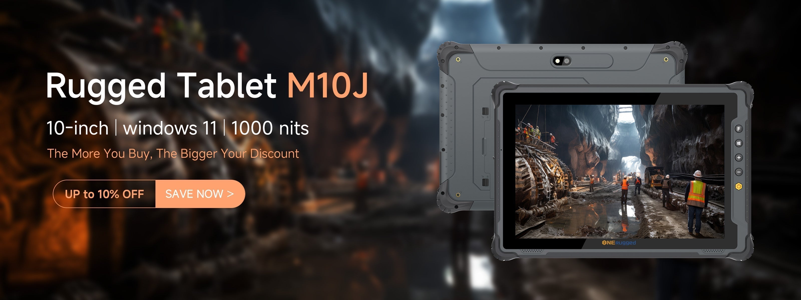 onerugged tablet M10J