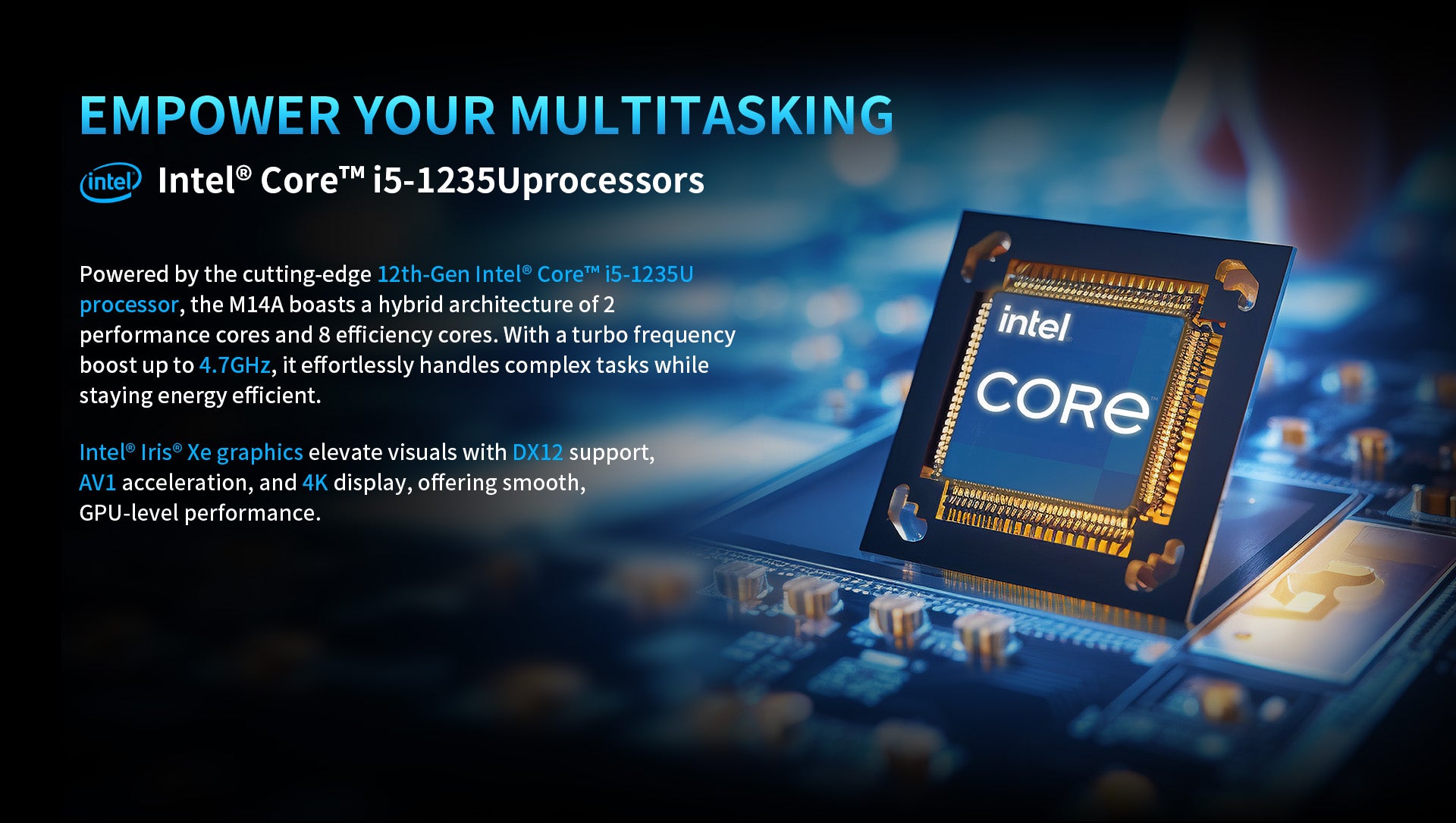 12th-Gen intel core i5-1235U