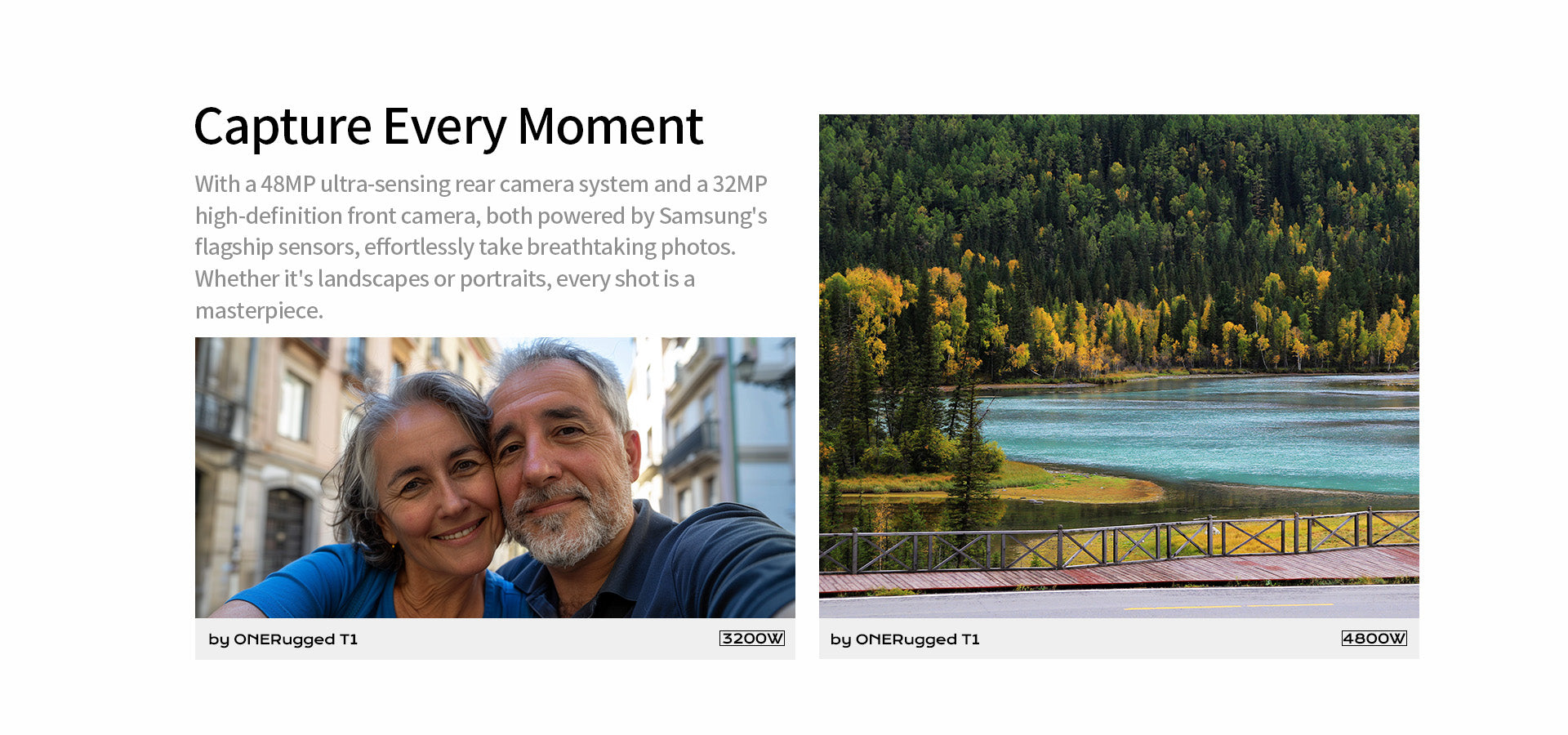 48MP + 32 MP camera