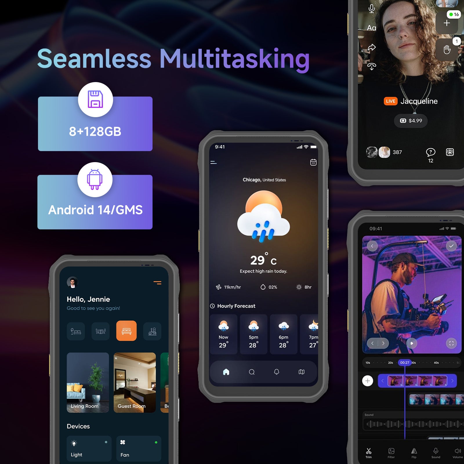 H68T Seamless multitasking