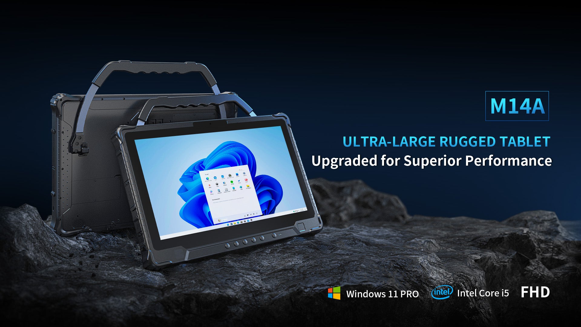 M14A 14-inch large rugged tablet