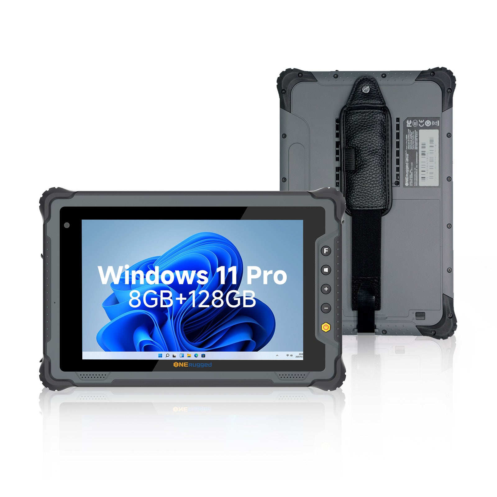 M80J 8-Inch Windows 11 Pro Indestructible Industrial Tablet PC with Barcode Scanner