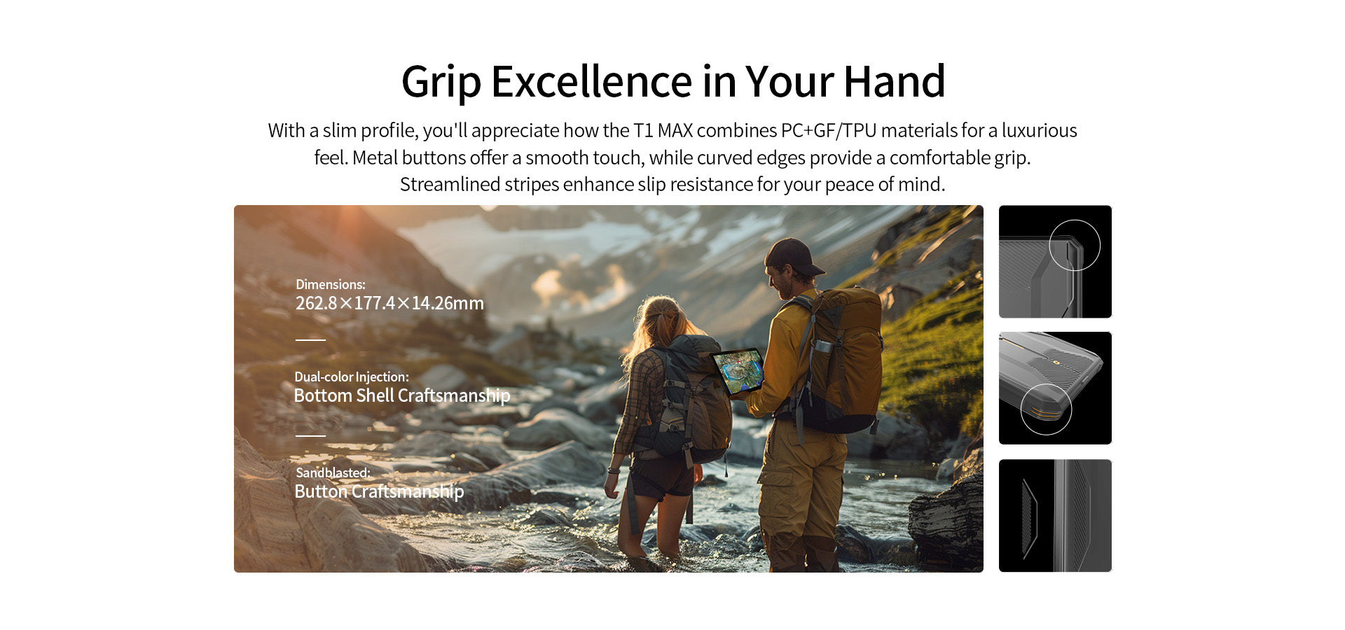 T1 max semi rugged outdoor tablet