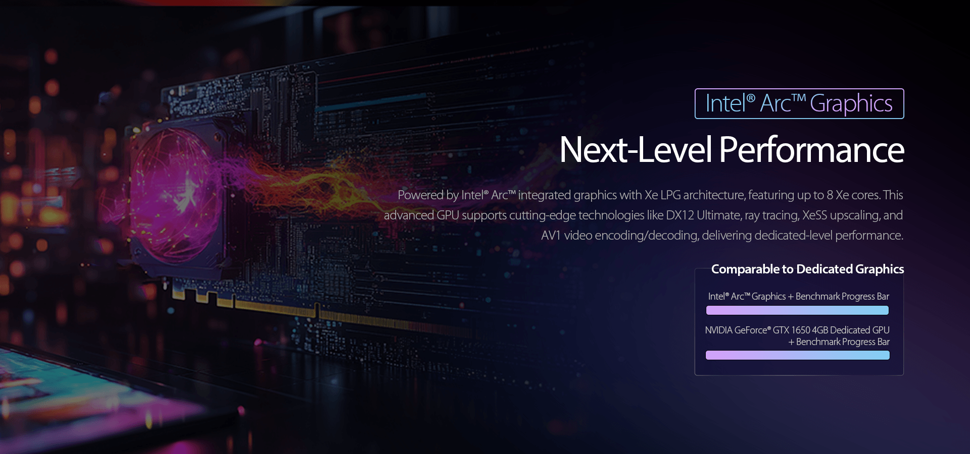 ONERugged N14M rugged notebook featuring Intel Arc graphics for AI workloads and advanced visual performance