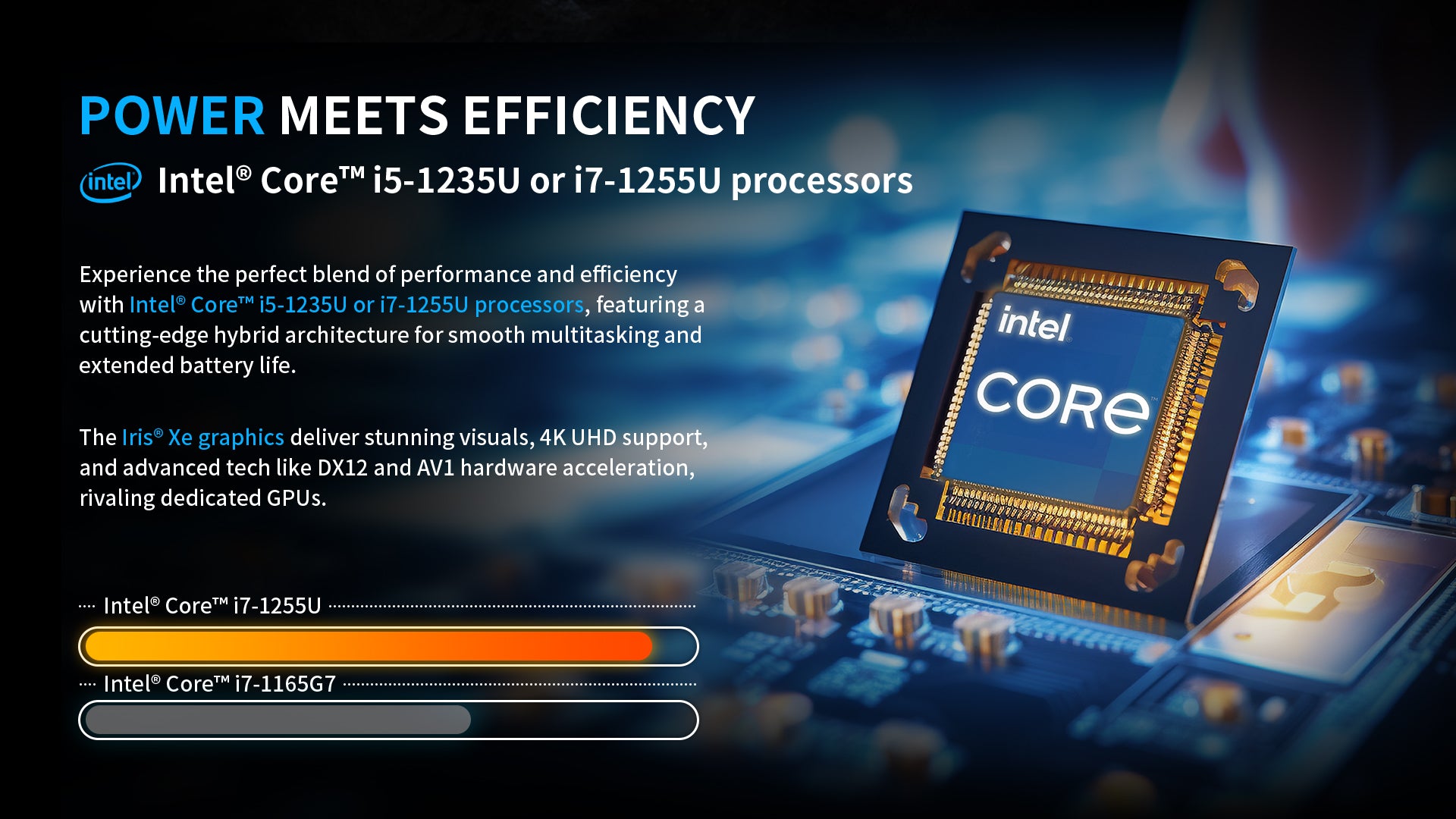 ONERugged N15A rugged laptop powered by Intel Core i5 1235U or i7 1255U processor