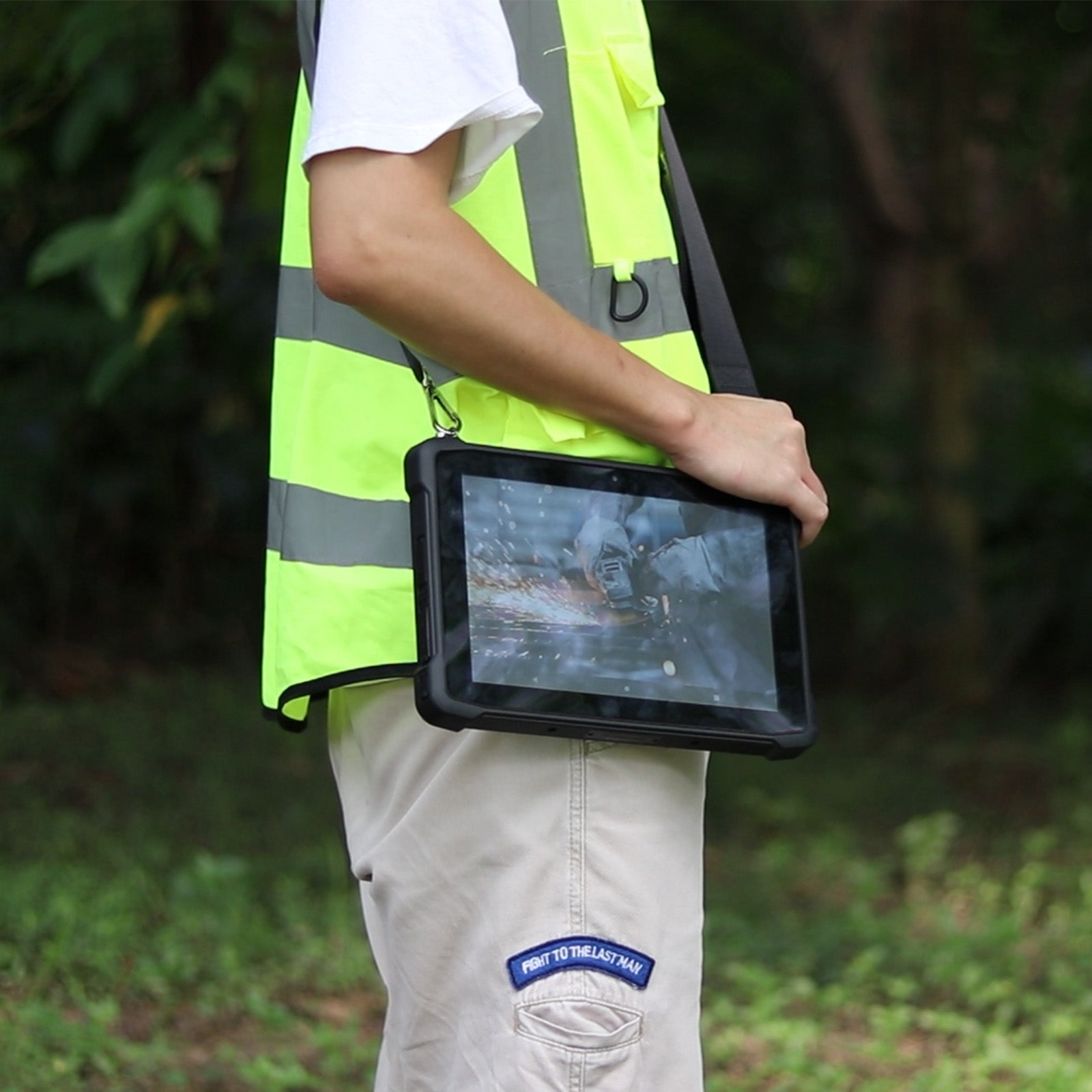 Bandoulière pour tablette robuste