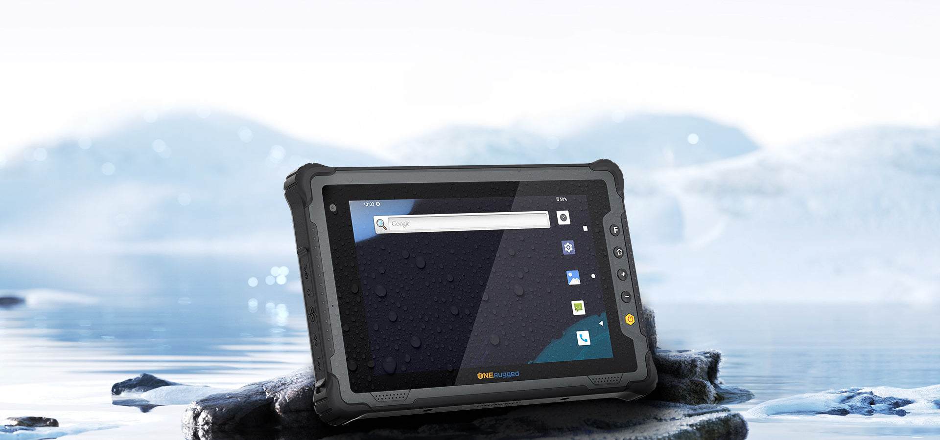 M80T rugged tablet with GPS