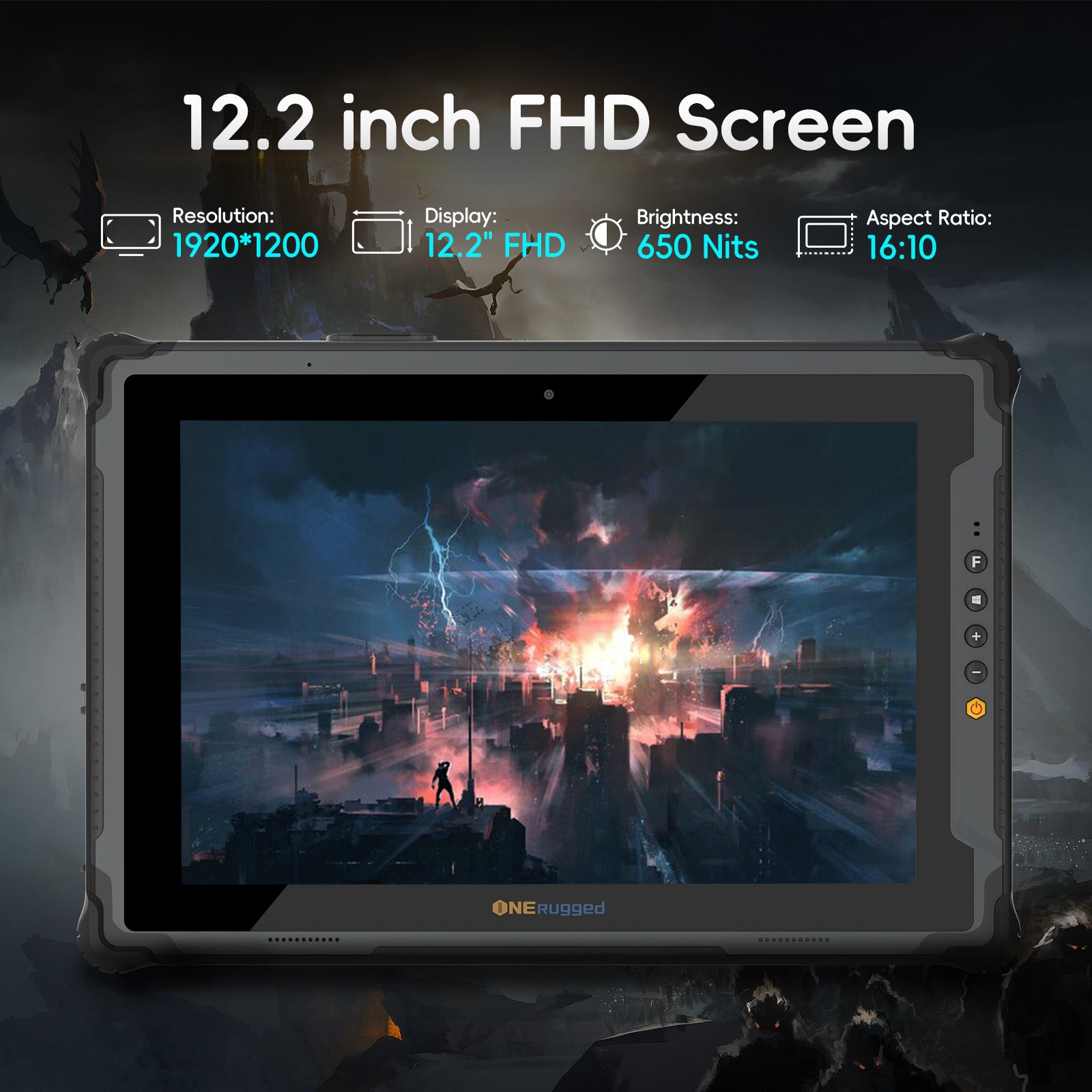 12.2 inches Heavy Duty Tablet