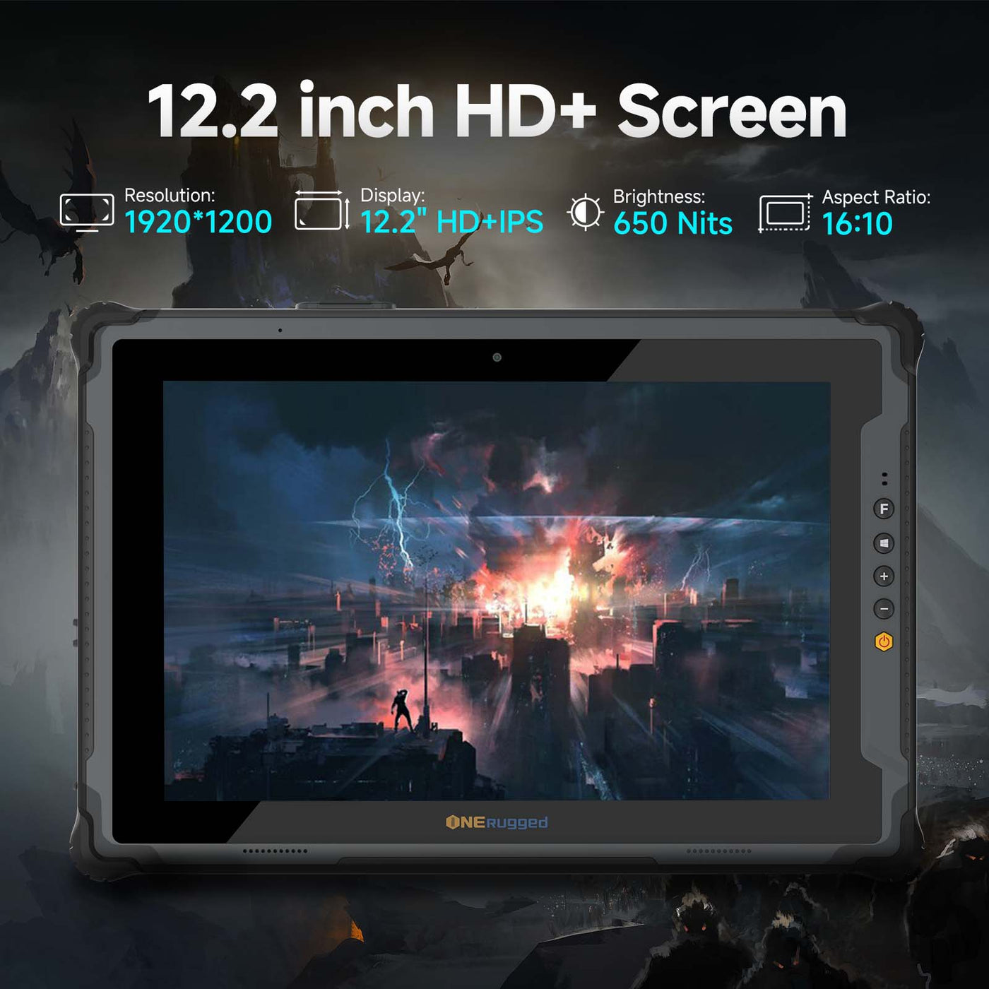 Rugged Windows Tablet | Windows 11 Durable Industrial Grade Tablets