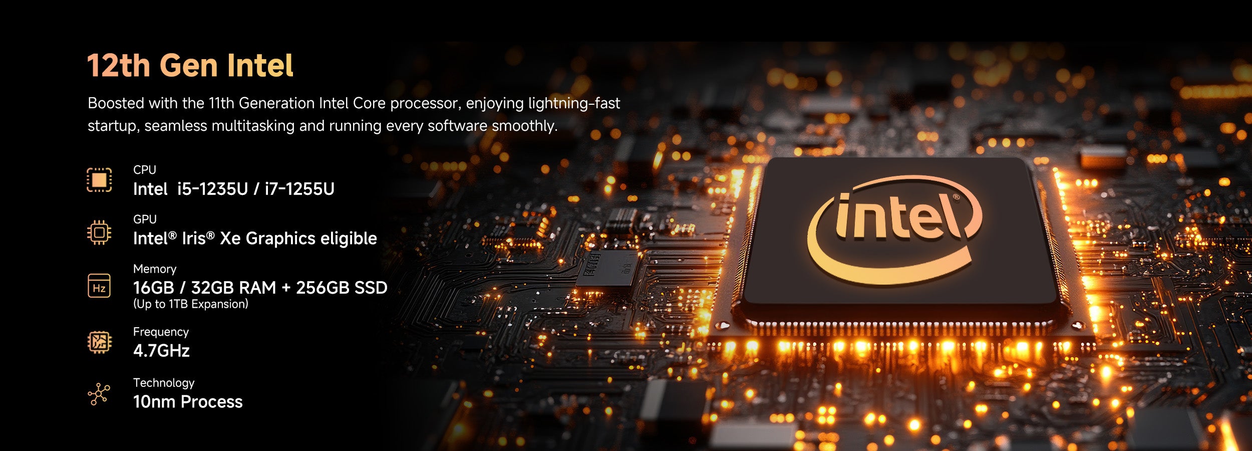 12th gen intel CPU