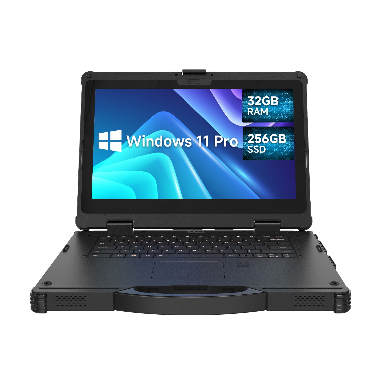 N14M Rugged Laptop | Intel i7, 32GB RAM, Hot-Swap Battery