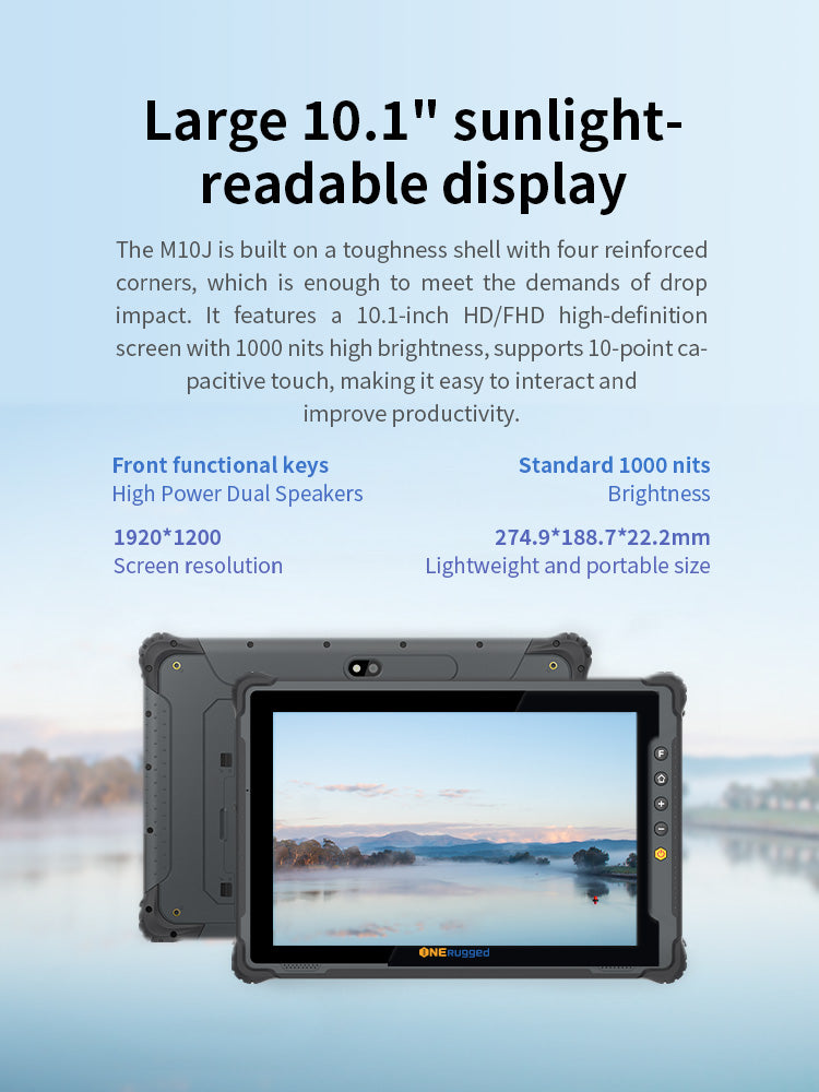 ONERugged M10J Rugged Tablet | 10.1-Inch Industrial PC - ONERugged Store