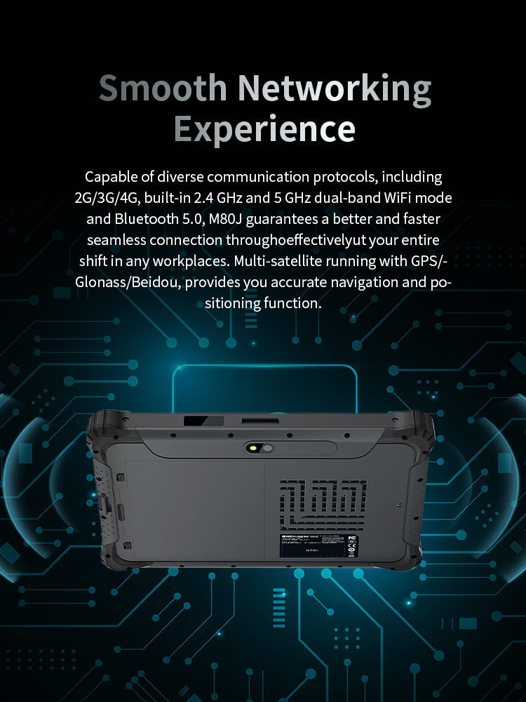 ONERugged M80J 8 inch Rugged Tablet with Windows 11 and Linux ...