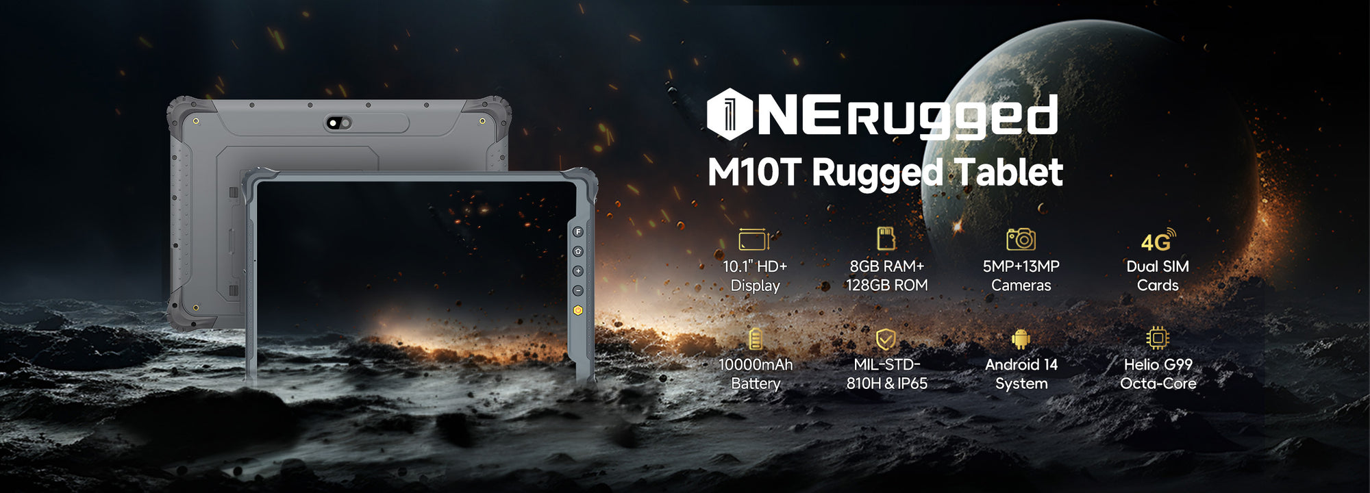 M10T android 14 rugged tablet