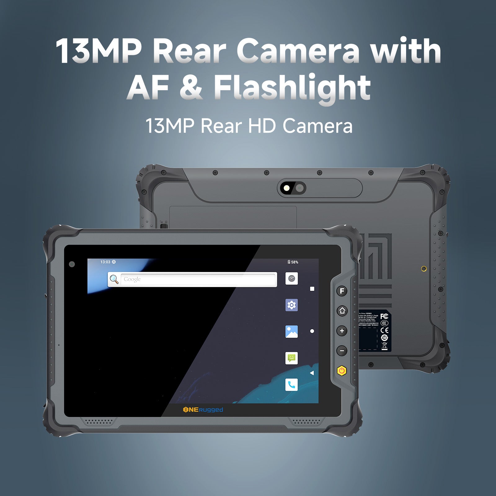 M80T handheld rugged tablet