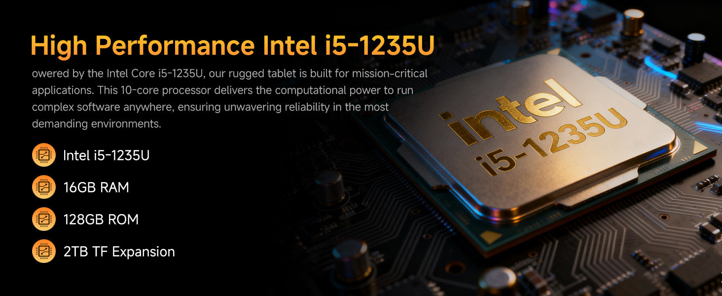 ONERugged m82a Intel i5 1235Uperformance