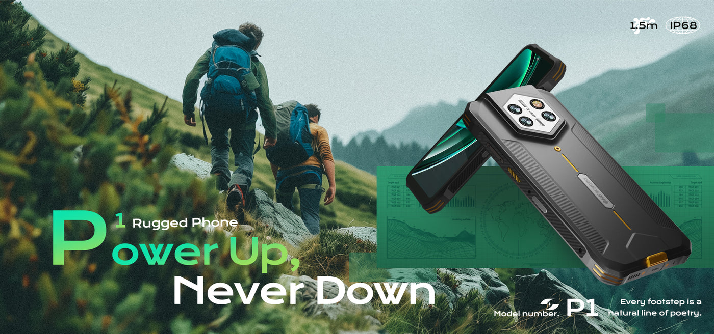 ONERugged P1 Rugged Smartphone 48MP Camera 5800mAh IP68 - ONERugged Store