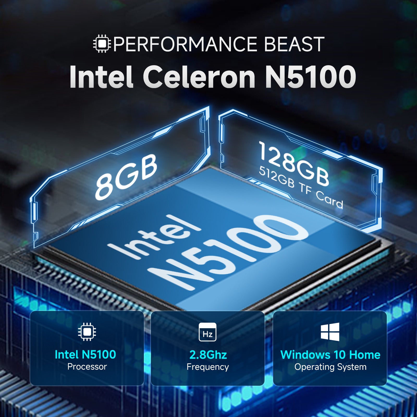 intel celeron N5100 CPU