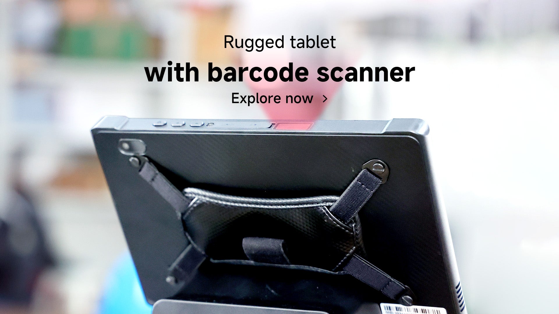 rugged tablet with barcode scanner